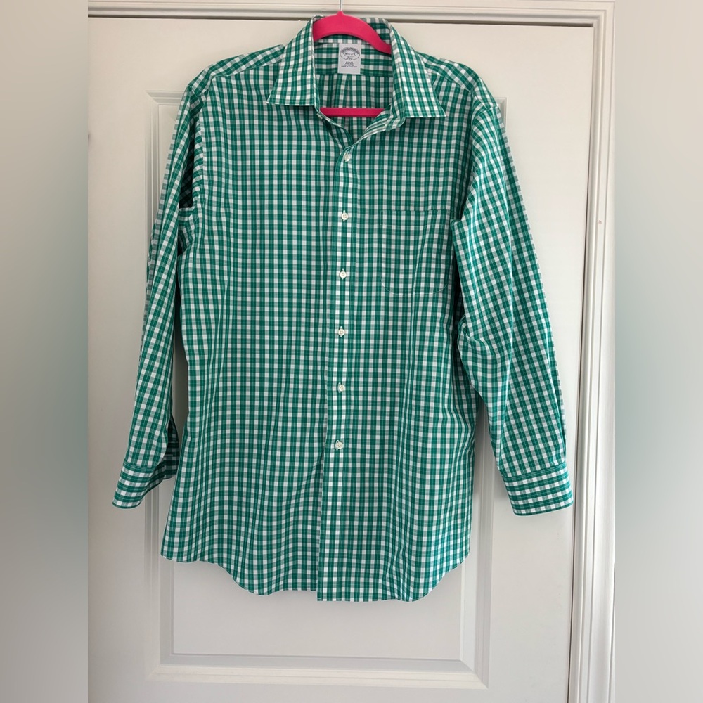 Brooks Slim Fit, Non-Iron, All Cotton, SZ 16 1/2-2/3
